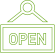 Nextrio animated open sign